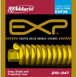 D'ADDARIO EXP36 - struny do gitary akustycznej