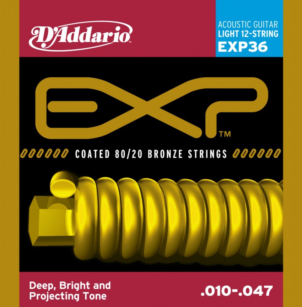 D'ADDARIO EXP36 - struny do gitary akustycznej