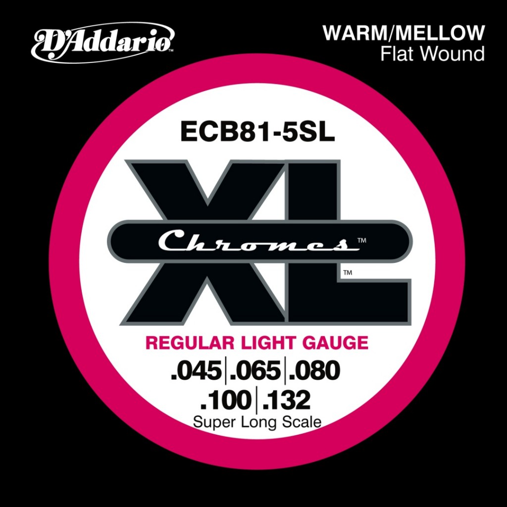 D'ADDARIO ECB81-5SL - struny do gitary basowej D'ADDARIO ECB81-5SL - struny do gitary basowej