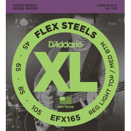 D'ADDARIO EFX165 - struny do gitary basowej
