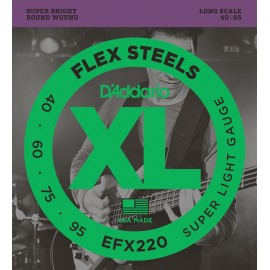 D'ADDARIO EFX220 - struny do gitary basowej
