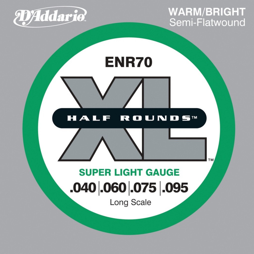 D'ADDARIO ENR70 - struny do gitary basowej D'ADDARIO ENR70 - struny do gitary basowej