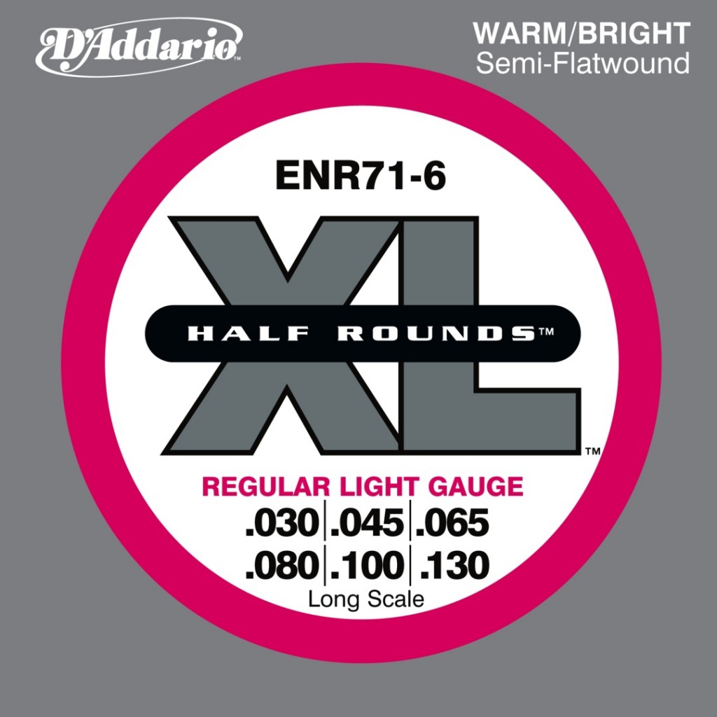 D'ADDARIO ENR71-6 - struny do gitary basowej D'ADDARIO ENR71-6 - struny do gitary basowej