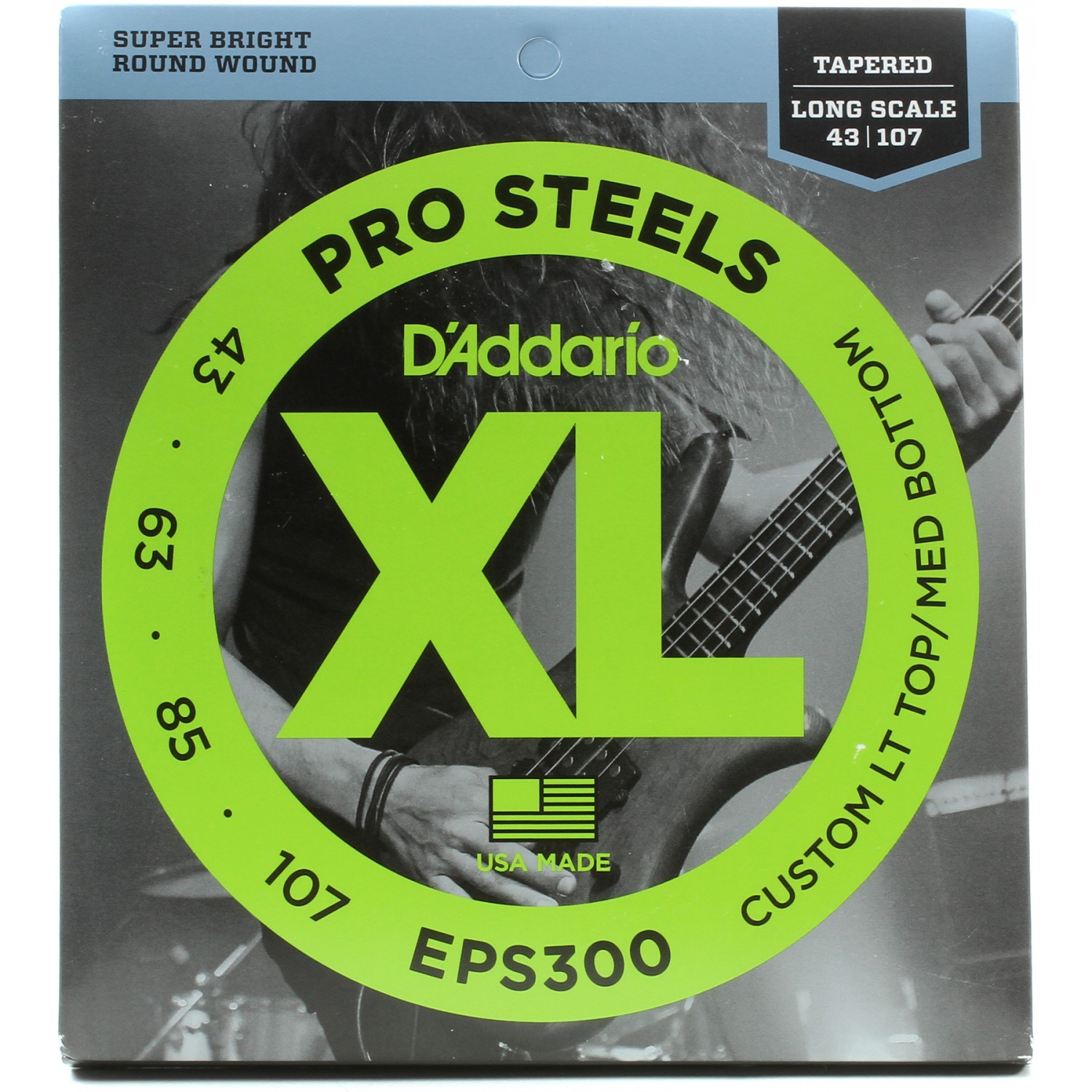 D'ADDARIO EPS300 - struny do gitary basowej D'ADDARIO EPS300 - struny do gitary basowej