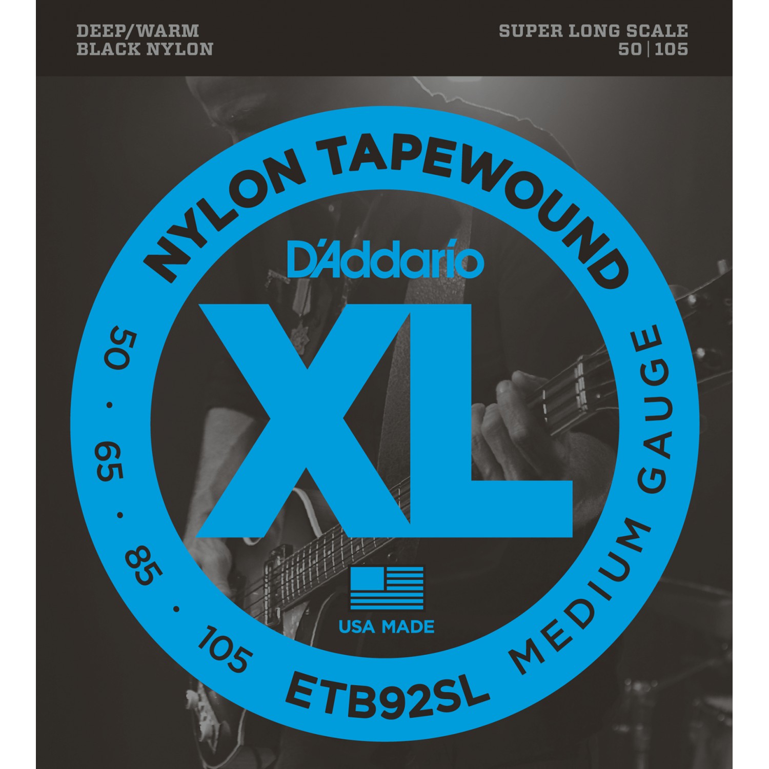 D'ADDARIO ETB92SL - struny do gitary basowej