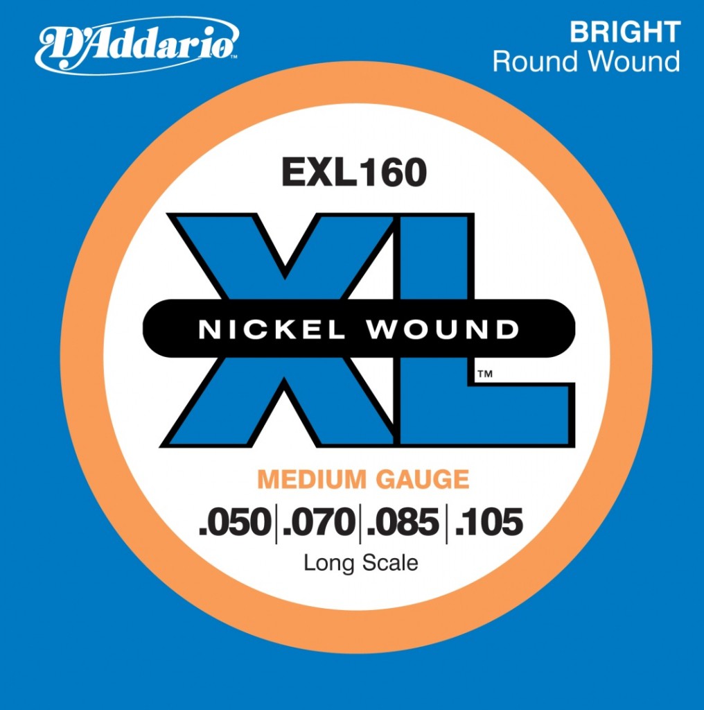 D'ADDARIO EXL160 - struny do gitary basowej D'ADDARIO EXL160 - struny do gitary basowej