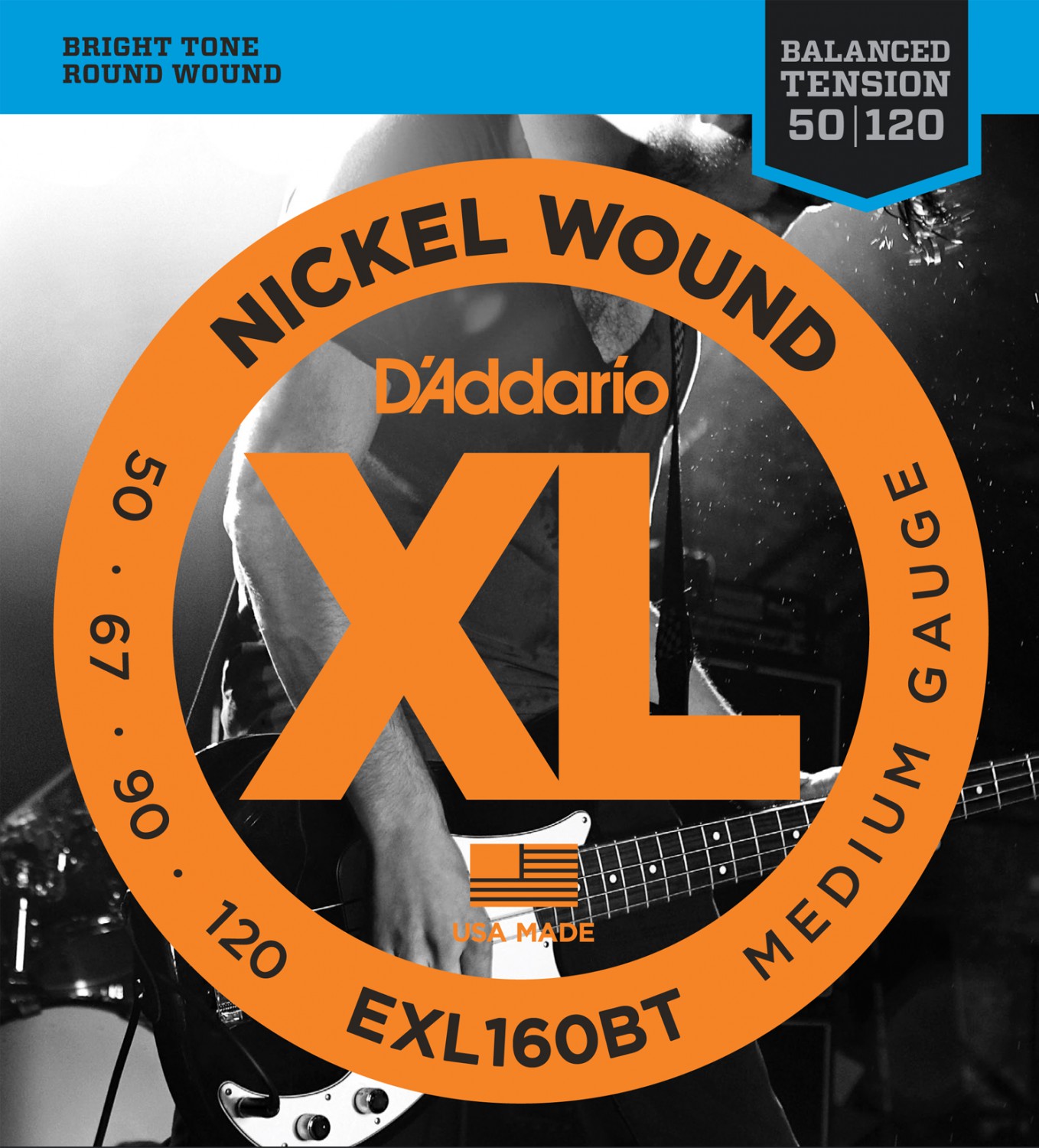 D'ADDARIO EXL160BT - struny do gitary basowej