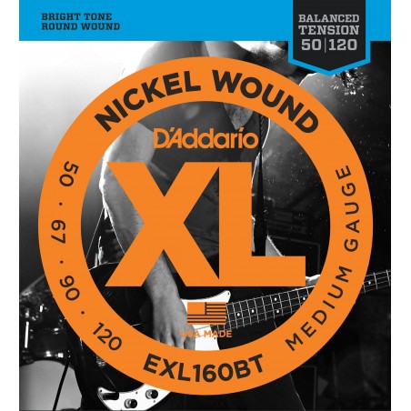 D'ADDARIO EXL160BT - struny do gitary basowej