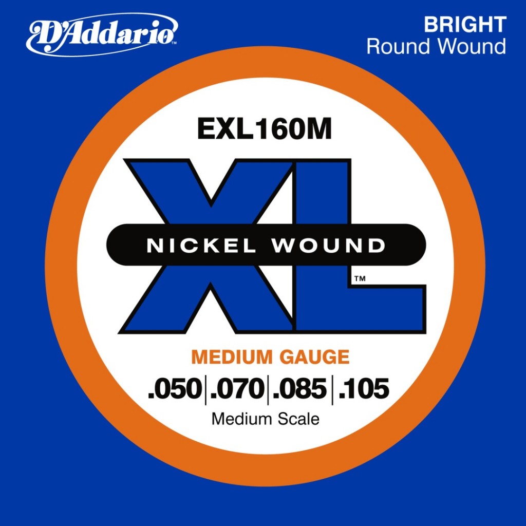 D'ADDARIO EXL160M - struny do gitary basowej D'ADDARIO EXL160M - struny do gitary basowej