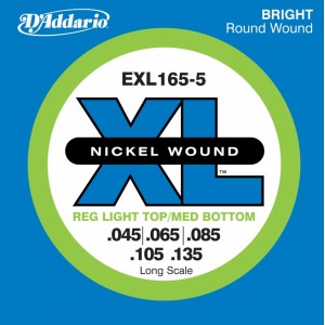 D'ADDARIO EXL165-5 - struny do gitary basowej