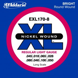 D'ADDARIO EXL170-8 - struny do gitary basowej