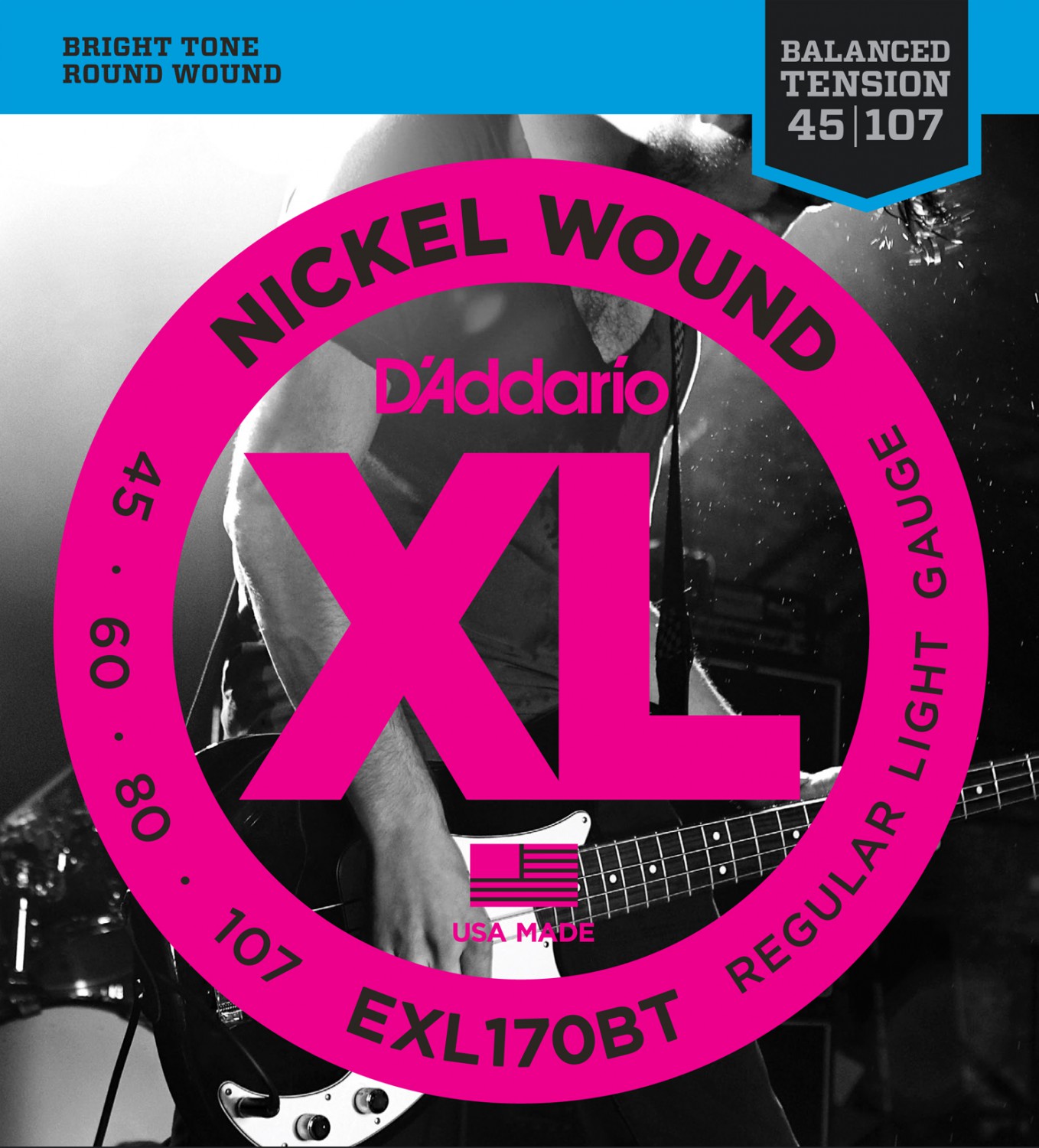 D'ADDARIO EXL170BT - struny do gitary basowej D'ADDARIO EXL170BT - struny do gitary basowej