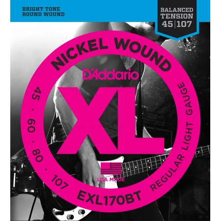 D'ADDARIO EXL170BT - struny do gitary basowej