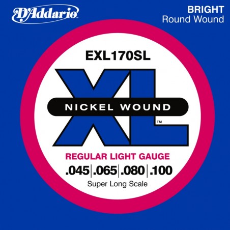 D'ADDARIO EXL170SL - struny do gitary basowej