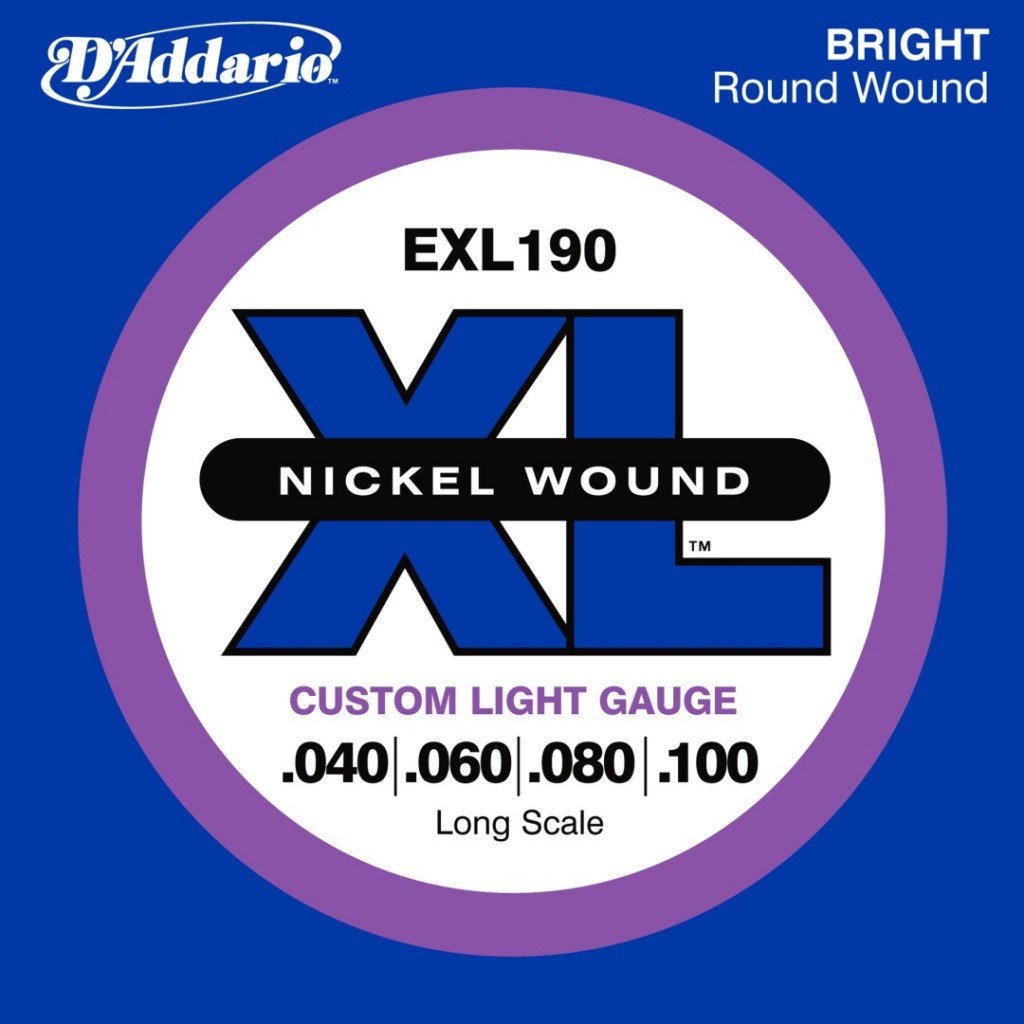 D'ADDARIO EXL190 - struny do gitary basowej D'ADDARIO EXL190 - struny do gitary basowej