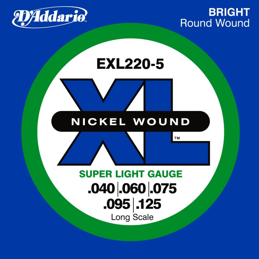 D'ADDARIO EXL220-5 - struny do gitary basowej D'ADDARIO EXL220-5 - struny do gitary basowej