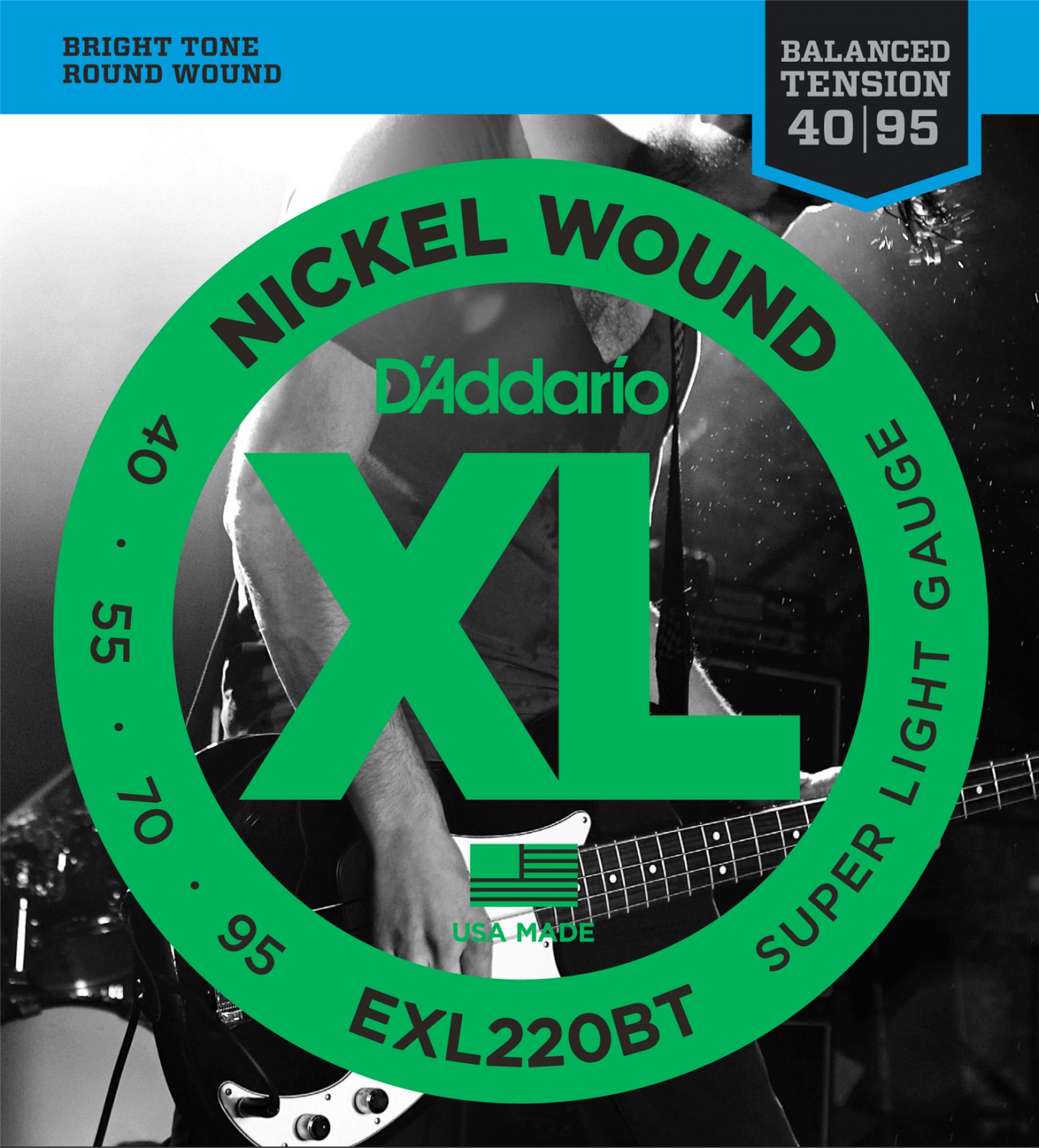 D'ADDARIO EXL220BT - struny do gitary basowej