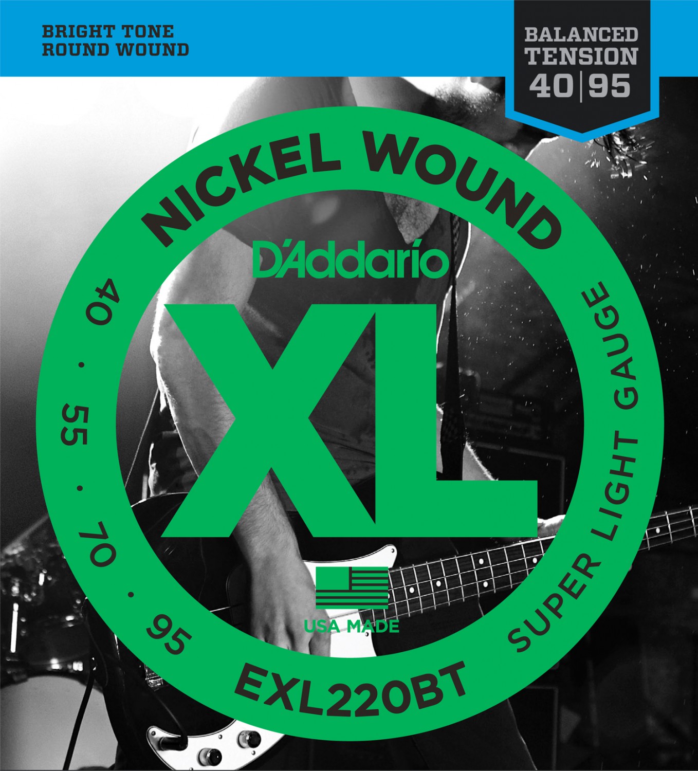D'ADDARIO EXL220BT - struny do gitary basowej D'ADDARIO EXL220BT - struny do gitary basowej