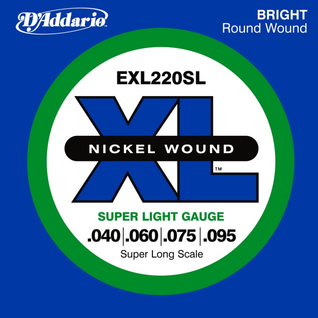 D'ADDARIO EXL220SL - struny do gitary basowej D'ADDARIO EXL220SL - struny do gitary basowej