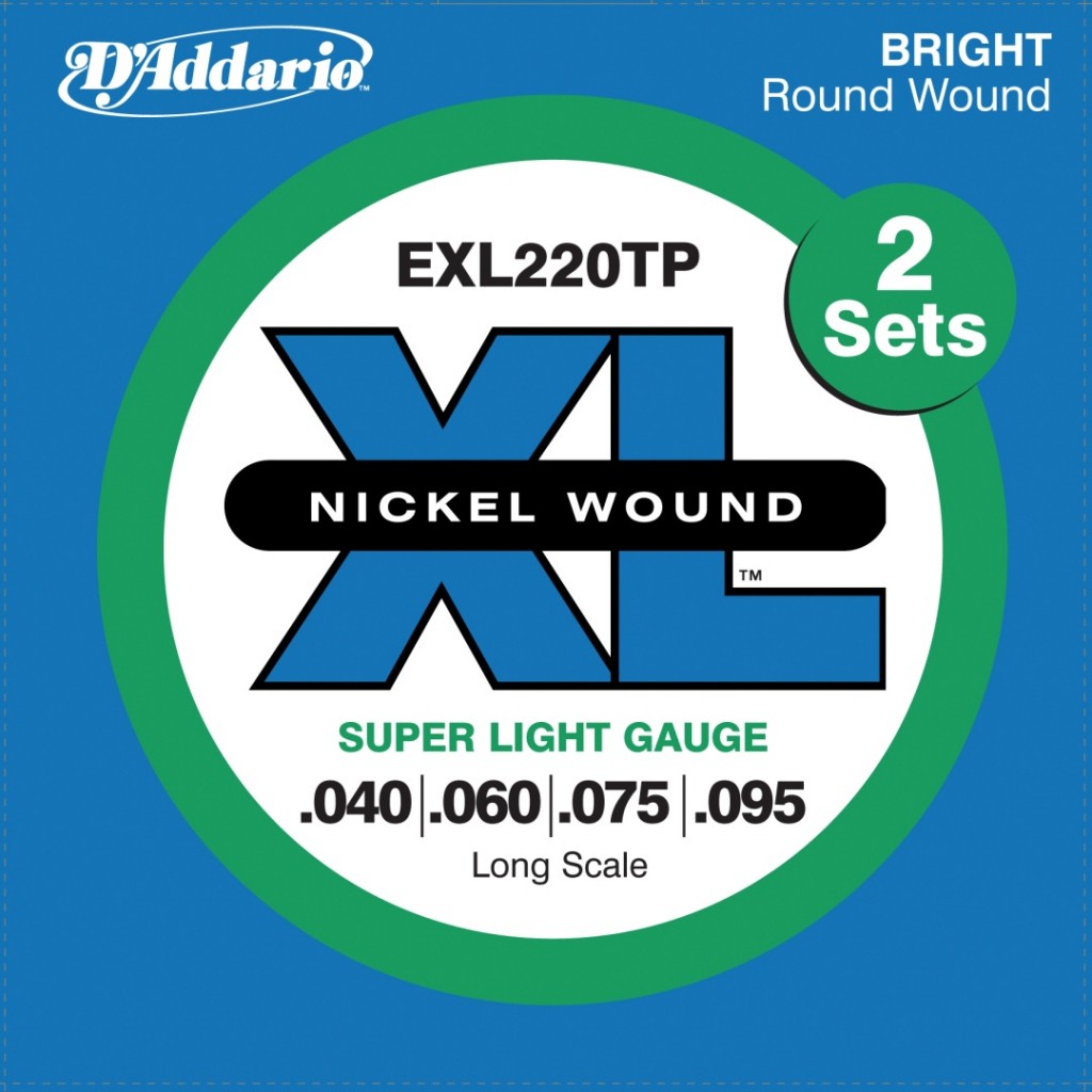 D'ADDARIO EXL220TP - struny do gitary basowej D'ADDARIO EXL220TP - struny do gitary basowej