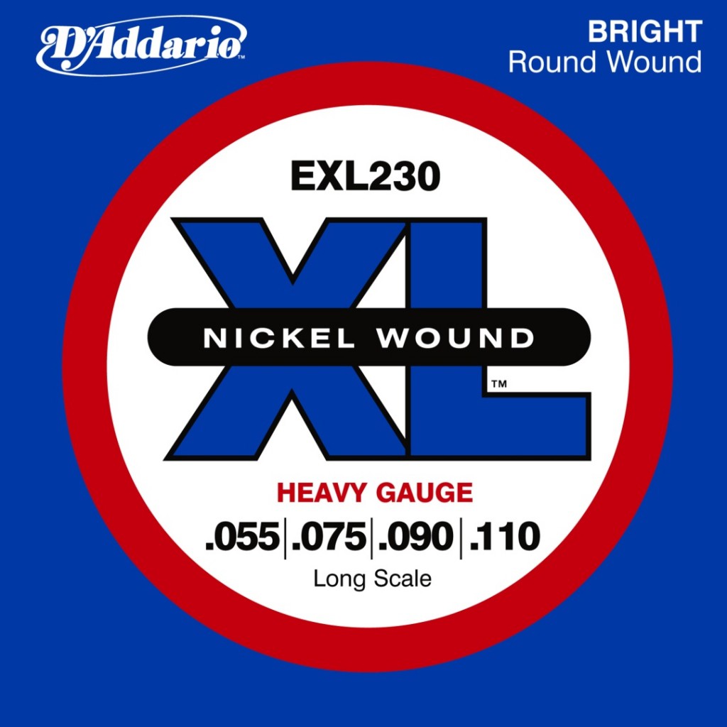 D'ADDARIO EXL230 - struny do gitary basowej D'ADDARIO EXL230 - struny do gitary basowej
