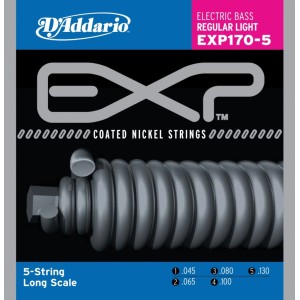 D'ADDARIO EXP170-5 - struny do gitary basowej