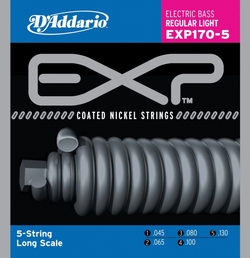 D'ADDARIO EXP170-5 - struny do gitary basowej