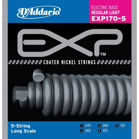 D'ADDARIO EXP170-5 - struny do gitary basowej