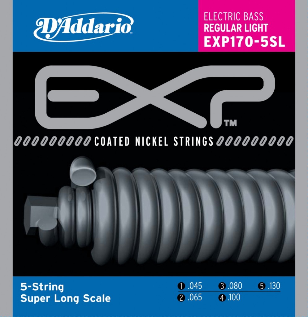 D'ADDARIO EXP170-5SL - struny do gitary basowej D'ADDARIO EXP170-5SL - struny do gitary basowej