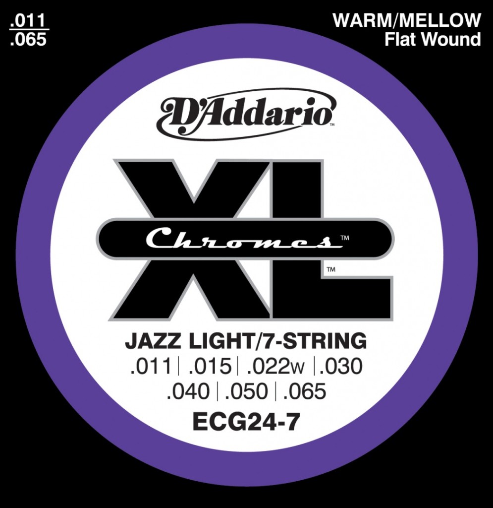 D'ADDARIO ECG24-7 - struny do gitary elektrycznej D'ADDARIO ECG24-7 - struny do gitary elektrycznej