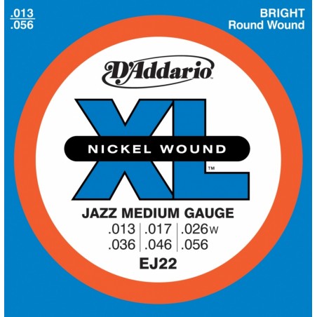 D'ADDARIO EJ22 - struny do gitary elektrycznej