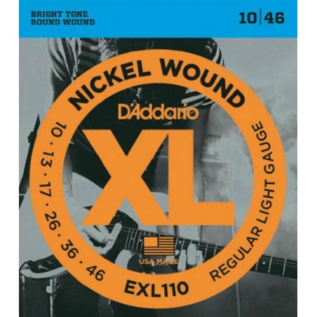 D'ADDARIO EXL110 - struny do gitary elektrycznej