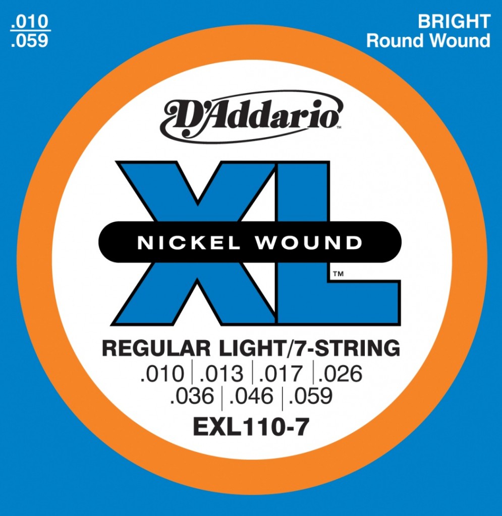 D'ADDARIO EXL110-7 - struny do gitary elektrycznej