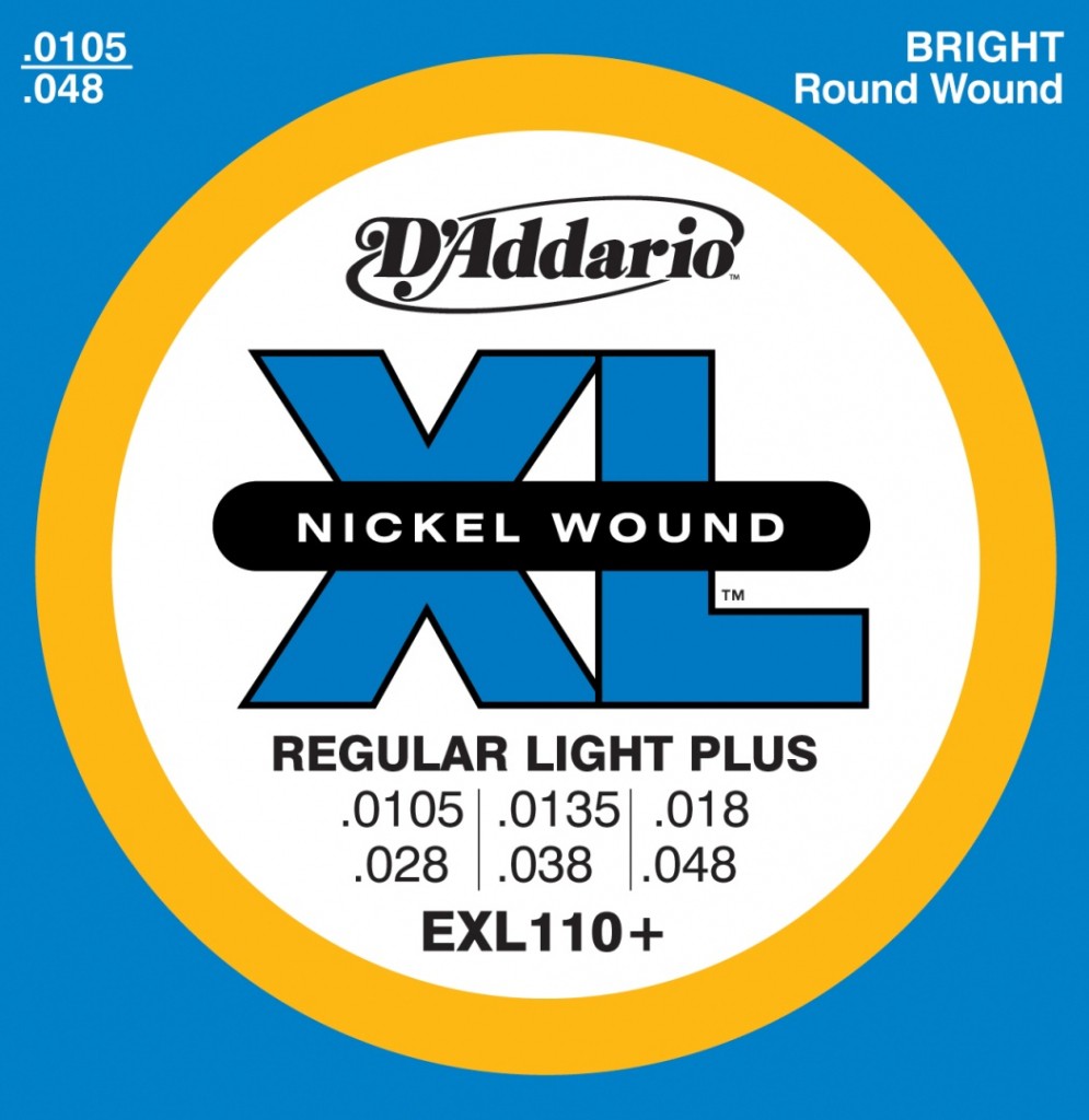 D'ADDARIO EXL110+ - struny do gitary elektrycznej D'ADDARIO EXL110+ - struny do gitary elektrycznej