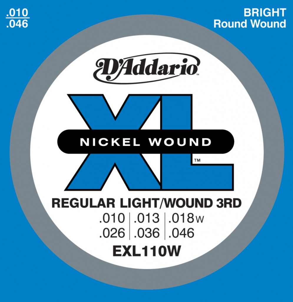 D'ADDARIO EXL110W - struny do gitary elektrycznej D'ADDARIO EXL110W - struny do gitary elektrycznej