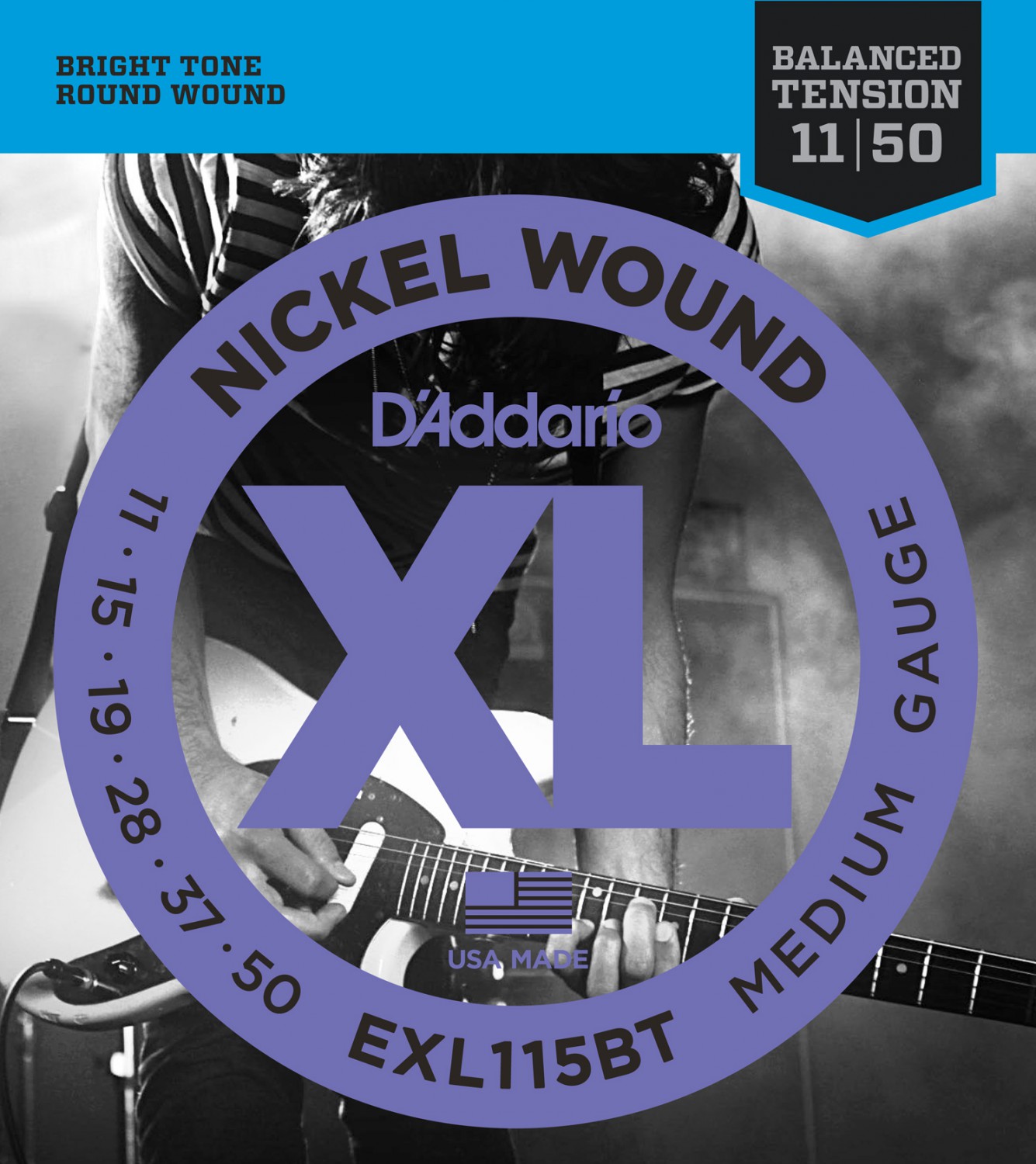 D'ADDARIO EXL115BT - struny do gitary elektrycznej