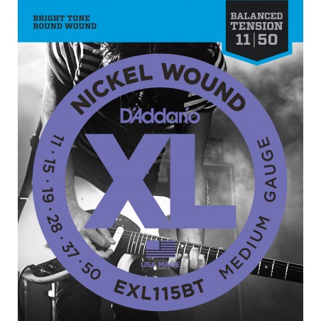 D'ADDARIO EXL115BT - struny do gitary elektrycznej