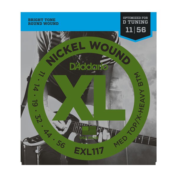 D'ADDARIO EXL117 - struny do gitary elektrycznej D'ADDARIO EXL117 - struny do gitary elektrycznej