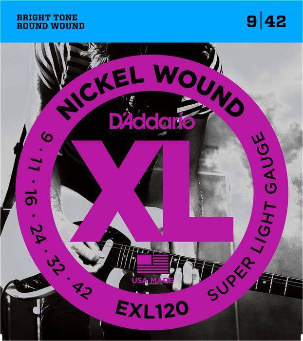 D'ADDARIO EXL120 - struny do gitary elektrycznej D'ADDARIO EXL120 - struny do gitary elektrycznej