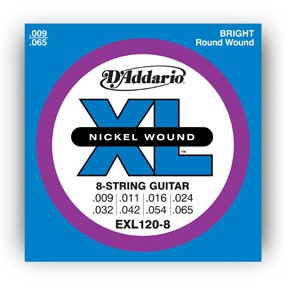 D'ADDARIO EXL120-8 - struny do gitary elektrycznej D'ADDARIO EXL120-8 - struny do gitary elektrycznej