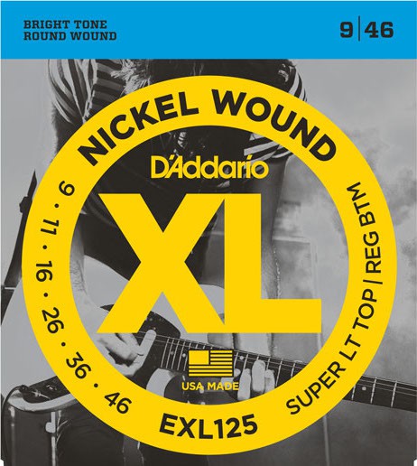 D'ADDARIO EXL125 - struny do gitary elektrycznej D'ADDARIO EXL125 - struny do gitary elektrycznej
