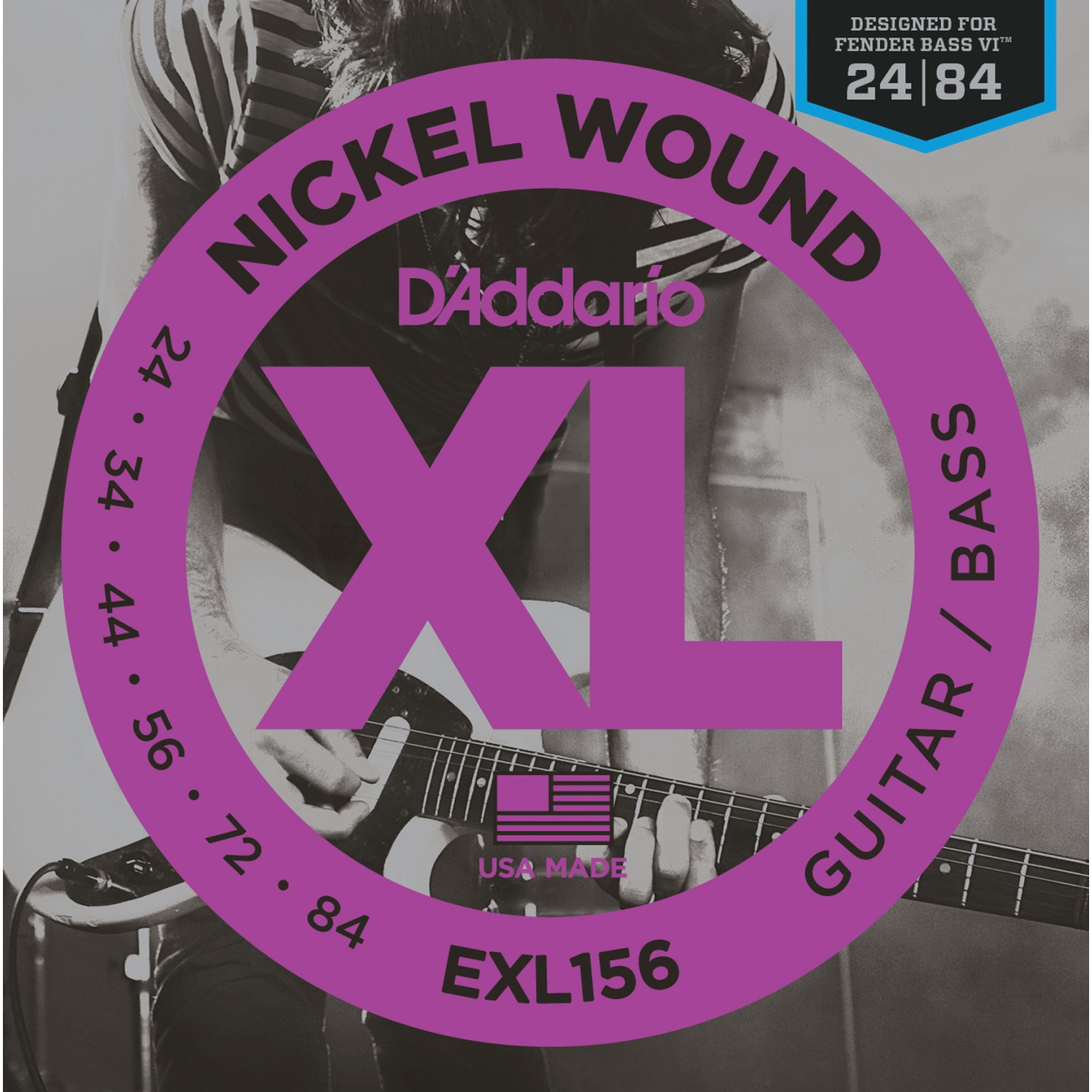 D'ADDARIO EXL156 - struny do gitary elektrycznej D'ADDARIO EXL156 - struny do gitary elektrycznej
