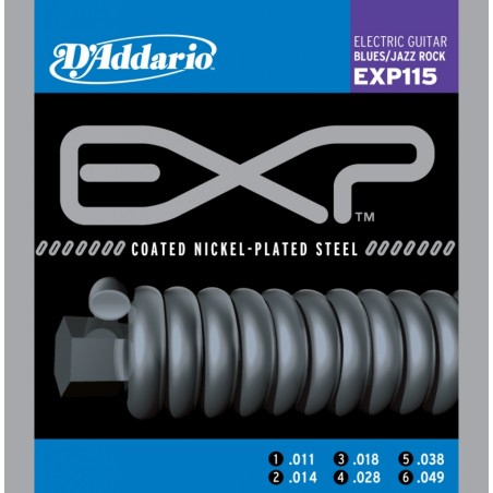 D'ADDARIO EXP115 - struny do gitary elektrycznej