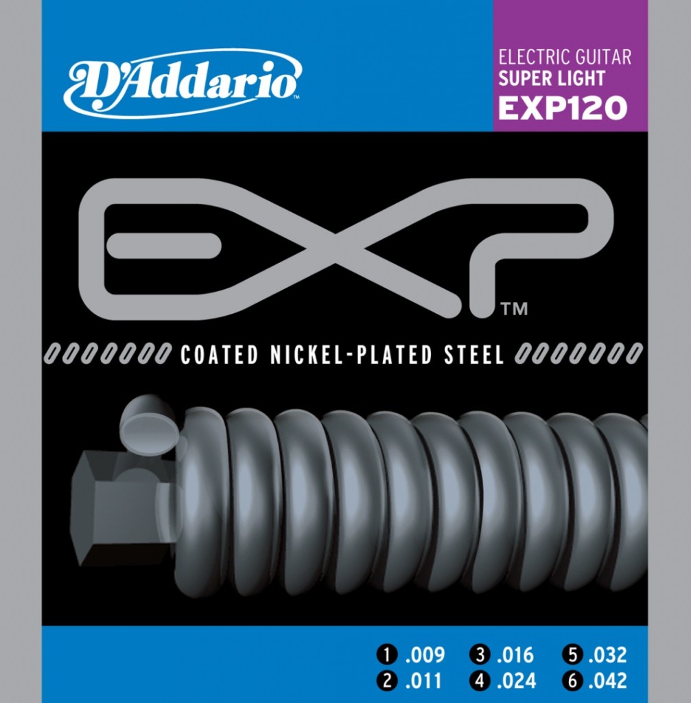 D'ADDARIO EXP120 - struny do gitary elektrycznej