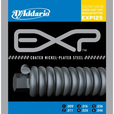 D'ADDARIO EXP125 - struny do gitary elektrycznej