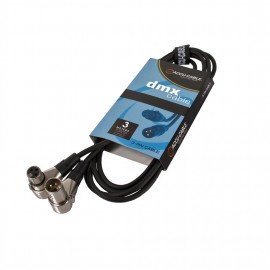 Accu-Cable AC-DMX3/1,5-90 - kabel oświetleniowy DMX (1,5m)