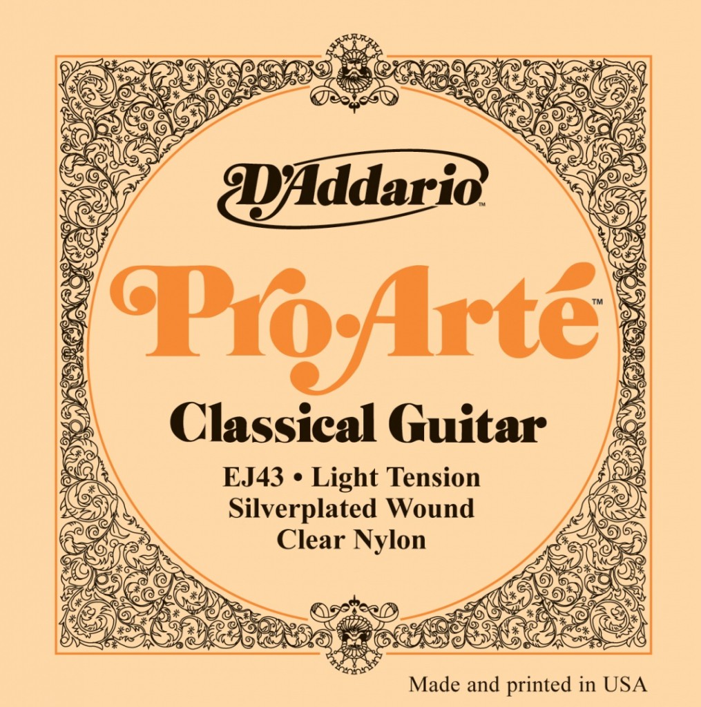 D'ADDARIO EJ43 - struny do gitary klasycznej D'ADDARIO EJ43 - struny do gitary klasycznej
