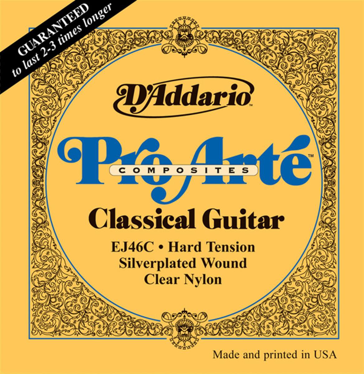 D'ADDARIO EJ46C - struny do gitary klasycznej D'ADDARIO EJ46C - struny do gitary klasycznej