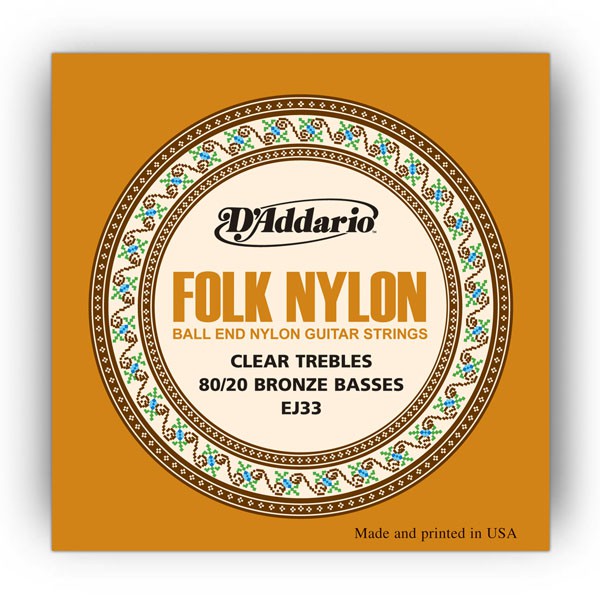 D'ADDARIO EJ33 - struny do gitary klasycznej D'ADDARIO EJ33 - struny do gitary klasycznej