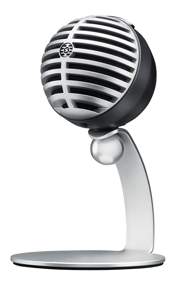 Shure MV5 - mikrofon pojemnościowy (szary) Shure MV5-DIG - mikrofon pojemnościowy (szary)
